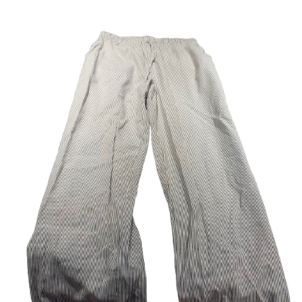 PacSun Women's Black and White Striped Straight Leg Pants